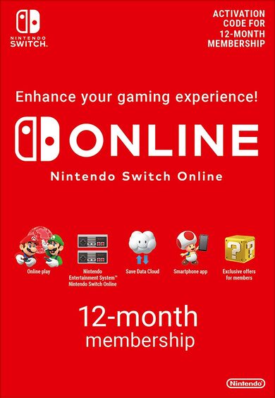 Nintendo Switch Online Membership - 12 Monats Eshop Key Europe
