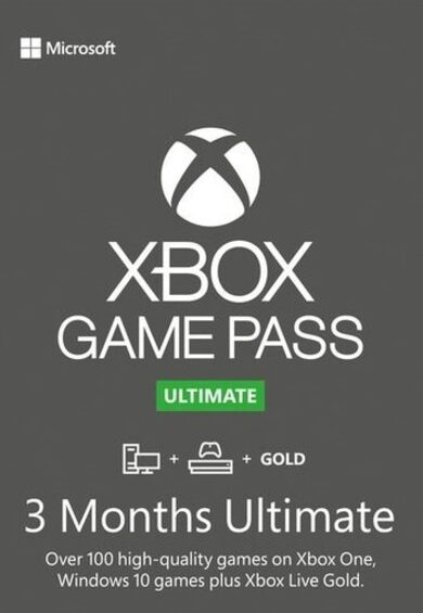 Xbox Game Pass Ultimate – 3 Monate Abonnement (Xbox One/ Windows 10) Xbox Live Key Global