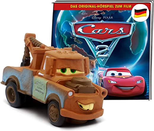 Tonies Hörfigur Für Toniebox, Disney – Cars 2, Hörspiel Zum Film, Für Kinder Ab 4 Jahren, Spielzeit Ca. 60 Minuten