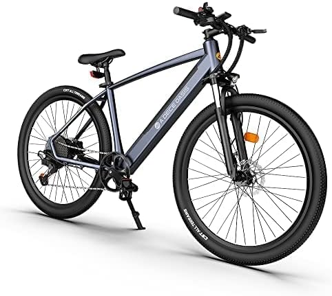 A Dece Oasis Ado E-Bike D30C 27.5 Zoll Pedelec Elektrofahrrad Hinterradmotor,Citybike, 9 Gang, Kettenschaltung, Ebike Damen/Herren,250W,Stvzo.blue