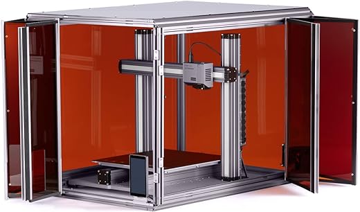 Snapmaker 3D Drucker, 3D-Druck&Amp;Lasergravur&Amp;Cnc 3-In-1 3D-Drucker, 320X350X330Mm Arbeitsbereich, 3D Drucker Auto Nivellierung, Mit Gehäuse, Resume-Druckfunktion, Noise Reduction (A350T Bundle)
