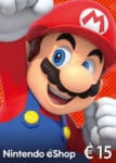 Nintendo eShop Guthaben 15 € — Guthabenkarte für den deutschen Nintendo eShop